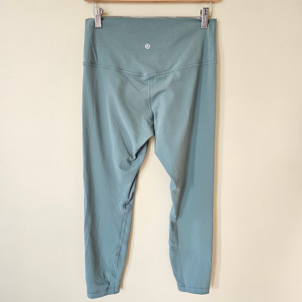 Lululemon Align HR Pant 25” Sea Steel Size 10 • Like New • No Pilling - Picture 8 of 11